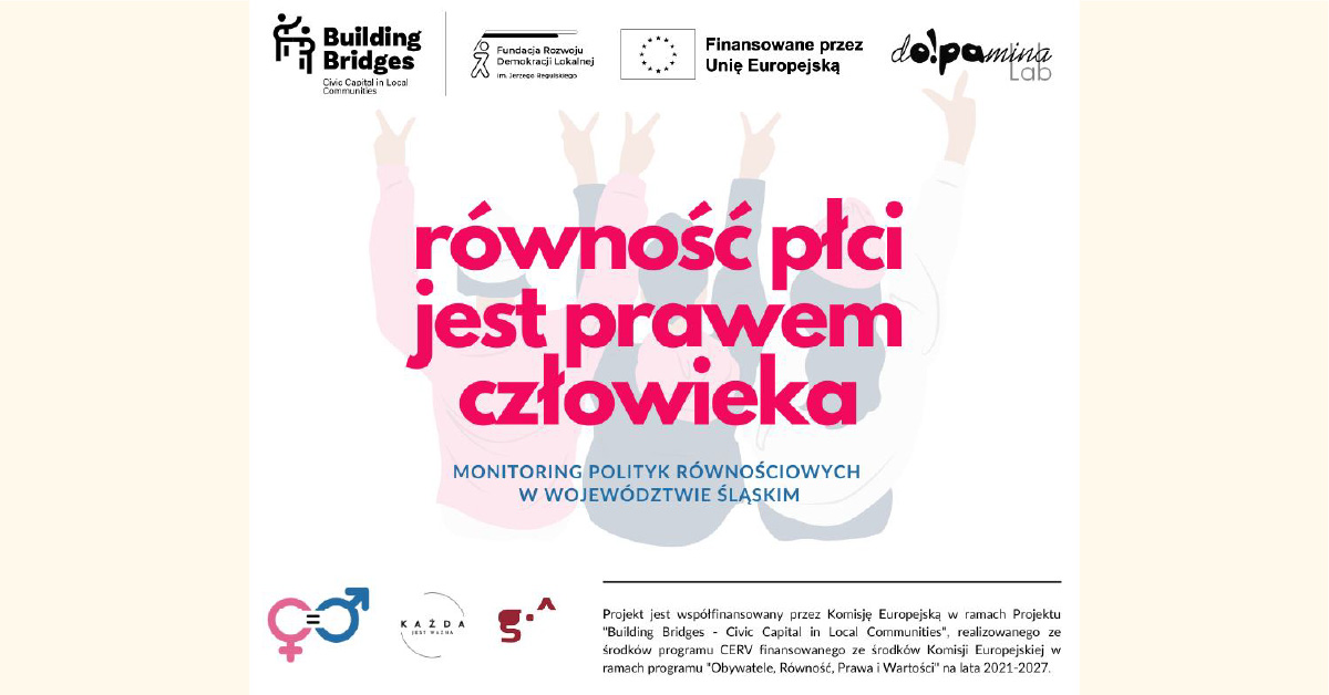 Monitorujemy polityki równościowe w województwie śląskim!
